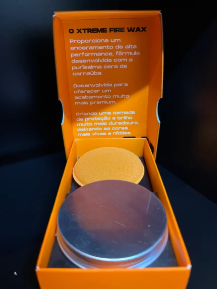 Cera De Carnaúba Fire Wax Xtreme 80g C/ Esponja - Expert