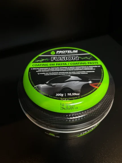 Cera Fusion Coat Protelim Pasta Carnaúba Premium 300g